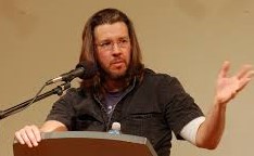 David Foster Wallace endeavoring to explain the box of stars in his head.