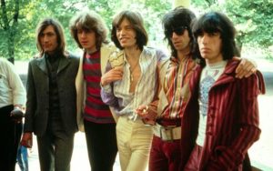 Rolling Stones at height of Popularity - about 5'10" or 5'11"