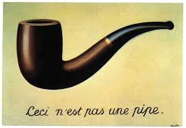 It's French for, "This is not a pipe."     What am I smoking?