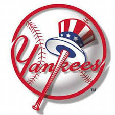 My first love affair was with the NY Yankees and this iconic logo was the centerfold.