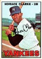 Pesky lead-off hitter and table setter Horace Clarke. Not exactly Rickey Henderson.